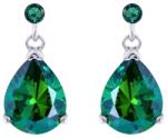 Preciosa Cercei din argint cu zirconi Green Tree of Life 5221 66