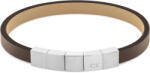 Calvin Klein Brățară din piele la modă Architectural Lines 35000490