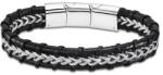 Lotus Brățară elegantă din piele pentru bărbațibărbaţi de bază LS2198-2 / 1