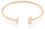 Calvin Klein Brățară de modă solidă din bronz cu cristale 35000369