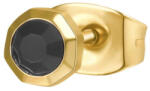 Brosway Cercel single placat cu aur cu cristal Ink BIK26