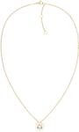 Tommy Hilfiger Colier elegant placat cu aur cu cristal Layered 2780801