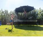 Springfree Trampoline® Jumbo Round (R132) Трамплин с предпазна мрежа, 400 × 400 cm (R132)