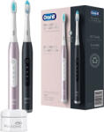 Braun Periuta de dinti electrica Oral-B Pulsonic Slim Luxe 4900 negru/aur roz 2 piese de mana (4210201396345)