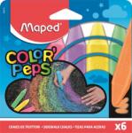Maped Асфалтова креда, MAPED "ColorPeps", 6 различни цвята 936010 (936010)