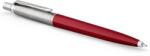 Parker Химикалка, 0, 7 мм, сребърен клипс, червен корпус, PARKER "Royal Jotter Originals", синя 2096857 (2096857)