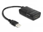 Delock Izolátor A-típusú USB 2.0 apa - anya adatvonalhoz kapcsolódó 5 kV izolációval (64225) - pepita - 46 938 Ft