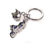 TROIKA Ключодържател с 2 талисмана, кристали SWAROVSKI, TROIKA "Key cruising" KR13-23/CH (KR13-23/CH)