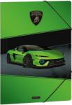 Ars Una Mapă cu elastic Ars Una Lamborghini - A4, verde (50215225)