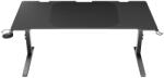  Gamer asztal Holm Modular 160cm MDF antracit fekete LED NDS-2250 (NDS-2250)