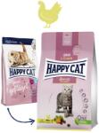 Happy Cat Junior Land Geflügel / Baromfi 1, 3 kg 1+1 GRÁTISZ