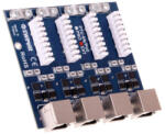 EWIMAR PTU-64-ECO/PoE - Modul de protecție împotriva supratensiunii pe 4 canale pentru rețea LAN Gigabit Ethernet - EWIMAR (EC-PTU-64-ECO_POE)