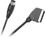 Cabletech Cablu SCART - DIN 5 pini 1, 2m KPO2715-1, 2 (L-KPO2715-1-2)