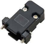  Capac negru pentru cablu D-SUB DB9 (2725-)