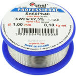 Cynel Cositor pentru lipit 1, 00 mm / 100 g profesional 9633# (9633-)