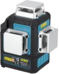 DEDRA-EXIM Multilaser 3D, nivelă laser 3D, DEDRA SAS+ALL DED6910 laser verde, OSRAM (DED-DED6910)