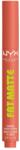 NYX Cosmetics Fat Matte Smooth Color Lipstick matt hatású ajakrúzs 02 Cashmere Cutie 2 g