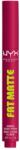 NYX Cosmetics Fat Matte Smooth Color Lipstick matt hatású ajakrúzs 14 Hibiscus Hug 2 g
