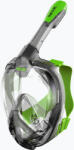 SEAC Egész arcos snorkeling maszk SEAC Magica grey clear/green lime
