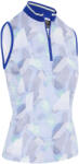 Callaway Active Geo Sleeveless Polo Brilliant White Női póló M