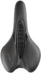 Selle Royal Respiro Stracciatella Athletic unisex ergonómikus nyereg, 279x159 mm, Royalgel, fekete