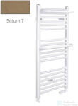 Radeco ROSA AD6-600/R 1440x650 törölközőszárítós radiátor, SATURN 7 (metál homok) színben (Radeco_ROSA_AD6_600_R_SATURN7)