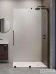 Radaway Furo SL Walk-in zuhanyfal 120J jobbos, fekete 10306638-54-01R+10110594-01-01 (10306638-54-01R_10110594-01-01)