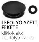 TBOSS Lefolyó, TBOSS lefolyó szett, fekete