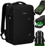 Trizand Túrahátizsák 42x32x40 cm - vízálló utazó hátizsák USB porttal | Trizand (id_19027-code_27615) - hasznos-holmik