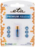 ETA Alkáli elem ETA PREMIUM 27A, 1 db-os csomagolásban (27APREM1) (ETA27APREM1)