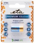 ETA Alkáli elem ETA PREMIUM 476A, 1 db-os csomagolásban (476APREM1) (ETA476APREM1)