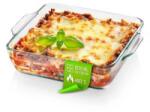  Gourmetmaxx Sütőtál Air Fryerhez 800ml 19*16*4, 5cm üveg DS16828 (DS16828)