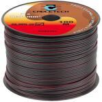 Cabletech Réz hangszórókábel fekete 2x0, 5mm2 /méter (KAB0306)