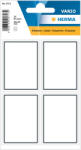 HERMA Etichete autocolante albe si chenar gri, 40x55 mm, HERMA Vario 5713, 24 buc/set