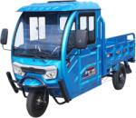Breckner Triciclu electric Breckner Germany Max albastru cu cabina, 2000W, 72V, 52Ah (TBKM01)