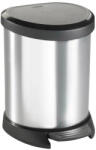 Keter fémhatású pedálos szemetes 5L (3253922160018)