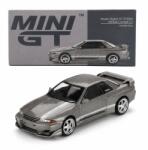 Mini GT Nissan Gt-R R32 VeilSide Combat C-I Combat szürke RHD 2011 modellautó 1: 64 (MGT00971-R)