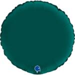 Grabo Fólia lufi Kerek szatén Üvegzöld 46 cm, Grabo