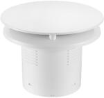 CERANO - Fürdőszobai axiális kerek ventilátor páratartalom-érzékelővel és időzítővel - 12 W, 100 mm-es csővezeték - fényes fehér (CER-978805)