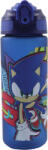 GIM Sonic, a sündisznó Fast Lane műanyag matt szívószálas kulacs 600 ml (GIM57255217)
