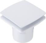 CERANO - Fürdőszobai axiális négyzet alakú ventilátor időzítővel - 12 W, 100 mm-es csővezeték - fényes fehér (CER-978811)