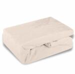EMI Cearșaf de pat din Microplush crem EMI, Foaie 90x200