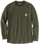 Carhartt Force Relaxed Fit hosszú ujjú póló - S, Zöld - 104617 (104617.G73.004)