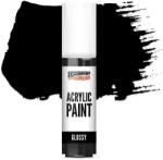 Pentart fényes akrilfesték, 20 ml - fekete