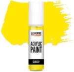 Pentart fényes akrilfesték, 20 ml - sárga