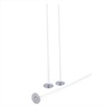 Gran Velada Viaszos talpas kanóc 12 cm-es, 20 db (+ Ajándék 20 db kétoldalas kanócrögzítő matrica) (GVKVT1210)