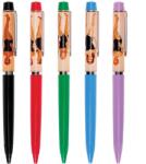 PAX Golyóstoll PAX 0, 8mm csavaros mechanika kék írásszín Strip-Pen vetkőzős vegyes színek (PAX4030121)