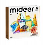 Mideer Mágneses építőkockák Mideer Dinoszauruszok 48 db-os, táskával és használati útmutatóval (MD1499)