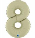 Grabo Fólia Lufi Szám 8, Szatén Olíva, 66 cm Grabo