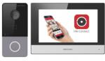 Hikvision Video kaputelefon szett Hikvision DS-KIS603-P kapuállomás 2 Mpx +monitor 7 (DS-KIS603-P(B))